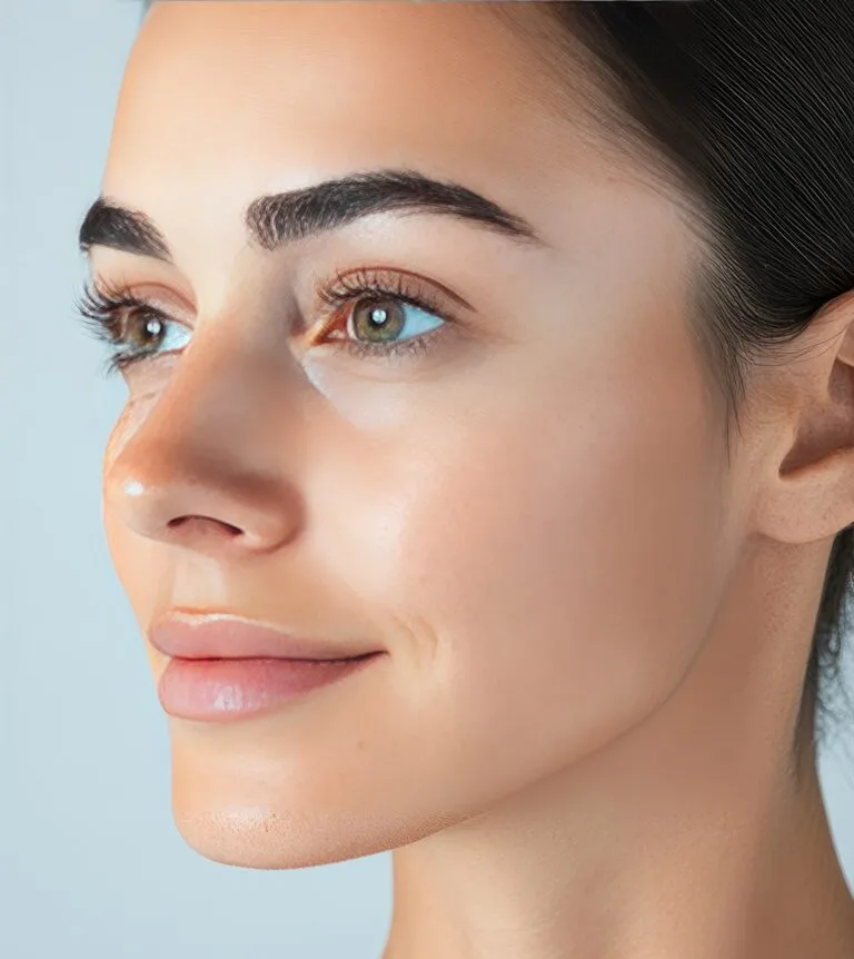 Chin liposuction procedure for double chin reduction